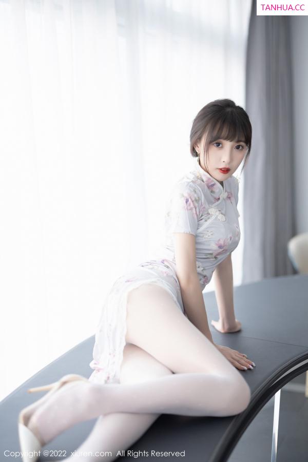 林星阑  [XiuRen]高清写真图 2022.10.25 No.5757 林星阑 旗袍美腿第37张图片